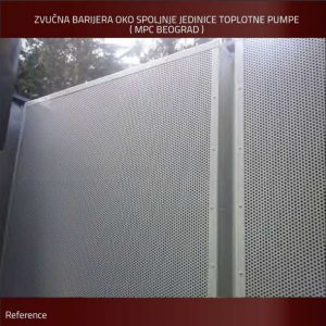 2 Zvucna barijera za zastitu od buke toplotne pumpe