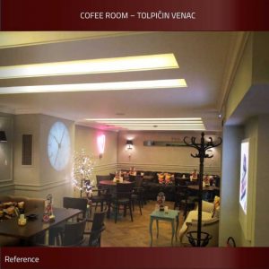 4 Spusteni plafon sa akustickim plocama